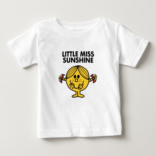 Camiseta Para Bebê Menina Sunshine | Engraçado (Frente)