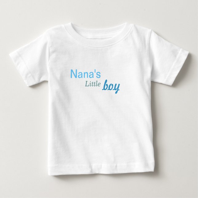 Camiseta Para Bebê Menininho da Nana (Frente)