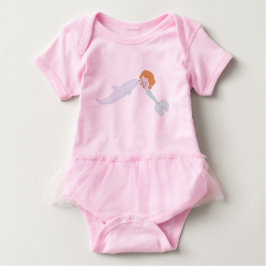 Camiseta Para Bebê Mermaid Kisses