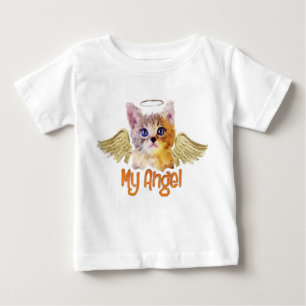 Camiseta Para Bebê Meu Anjo