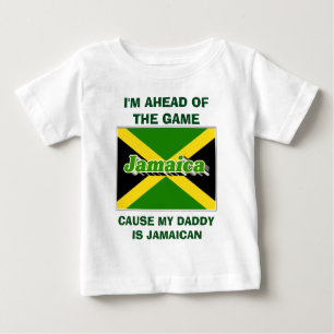 CAMISETA PARA BEBÊ MEU PAI É JAMAICAN