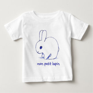 Camiseta Para Bebê Meu Pequeno Coelhinho