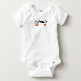 Camiseta Para Bebê Milagre com Seta
