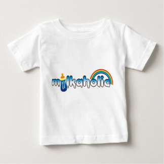 Camiseta Para Bebê milkaholic