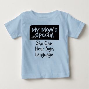 Camiseta Para Bebê Minha Mãe Especial