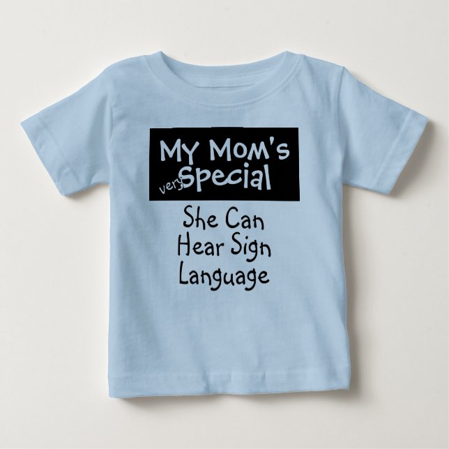 Camiseta Para Bebê Minha Mãe Especial (Frente)