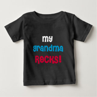 Camiseta Para Bebê Minhas rochas da avó