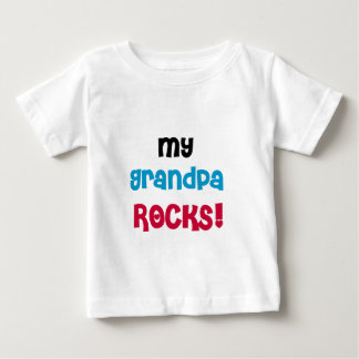 Camiseta Para Bebê Minhas rochas do vovô