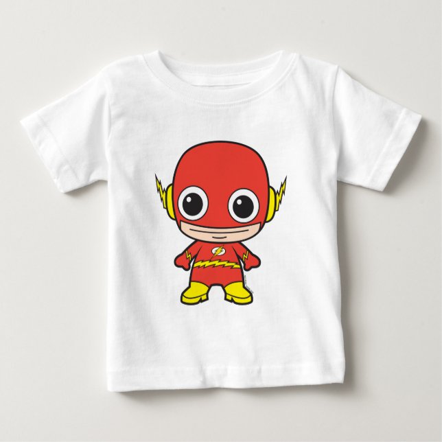 Camiseta Para Bebê Mini Flash (Frente)