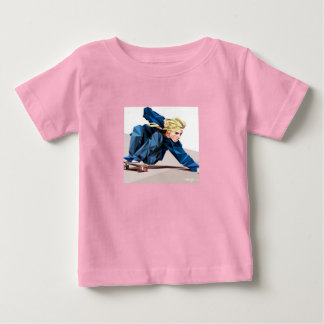 Camiseta Para Bebê Mini Jay Adams