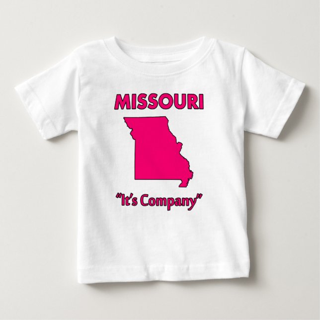 Camiseta Para Bebê Missouri - É Empresa (Frente)