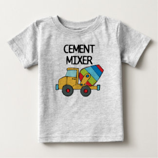 Camiseta Para Bebê Misturador de Cimentos