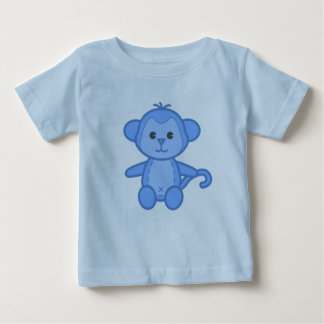 Camiseta Para Bebê Miúdos e bebê do macaco de mundo novo somente