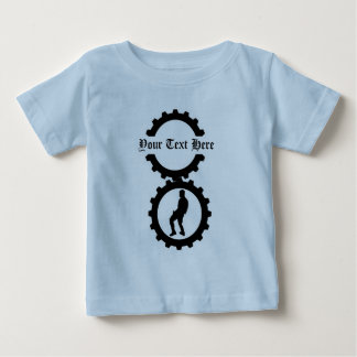 Camiseta Para Bebê Modelo de EBM Logo_4