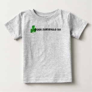 Camiseta Para Bebê Molhos Verdes!