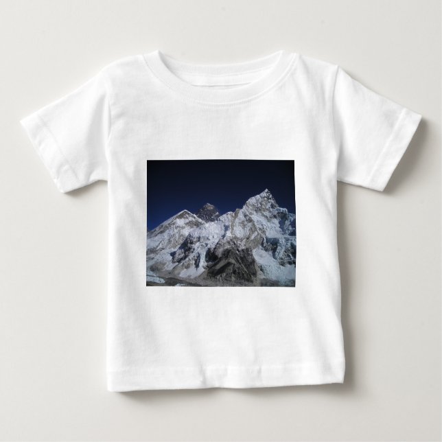 Camiseta Para Bebê Monte Everest 5 (Frente)