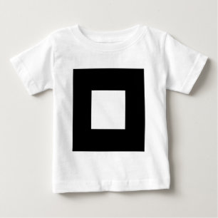 Camiseta Para Bebê Motif ao quadrado