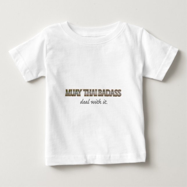 CAMISETA PARA BEBÊ MUAYTHAI (Frente)