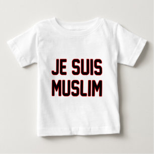 Camiseta Para Bebê Muçulmanos de Je Suis