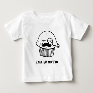Camiseta Para Bebê muffin.png inglês