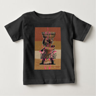 Camiseta Para Bebê Mulheres e crianças A vida não é justa; acostume-s
