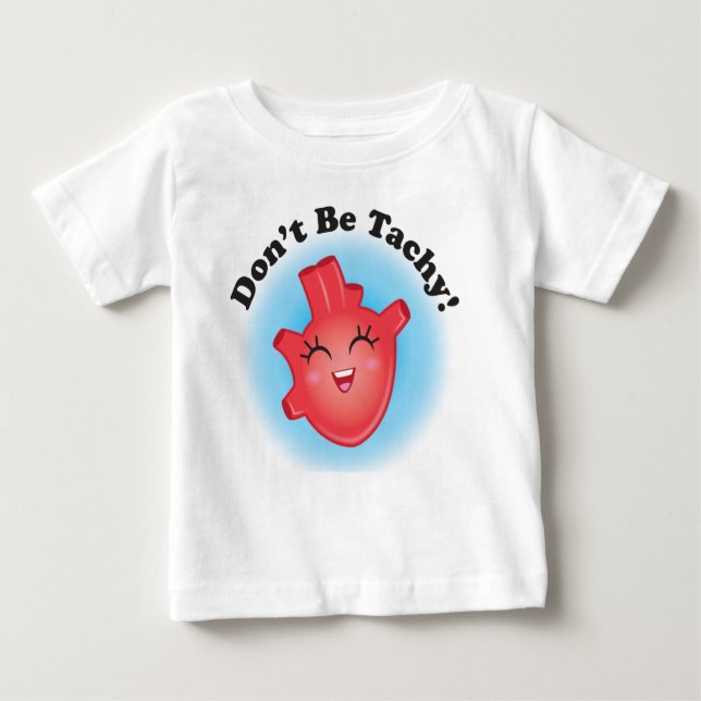 Camiseta Para Bebê Não seja Taquy CHD Awarness (Frente)