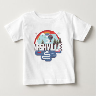 Camiseta Para Bebê Nashville no design