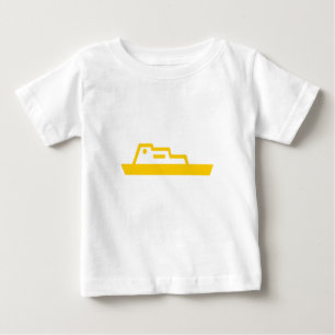 Camiseta Para Bebê Navio