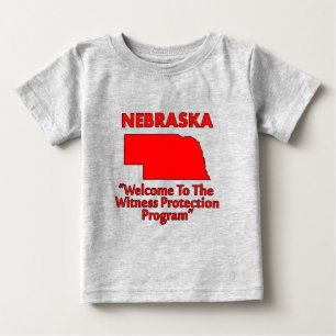 Camiseta Para Bebê Nebraska - Programa de Proteção a Testemunhas