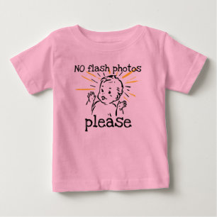 Camiseta Para Bebê Nenhumas fotos instantâneas