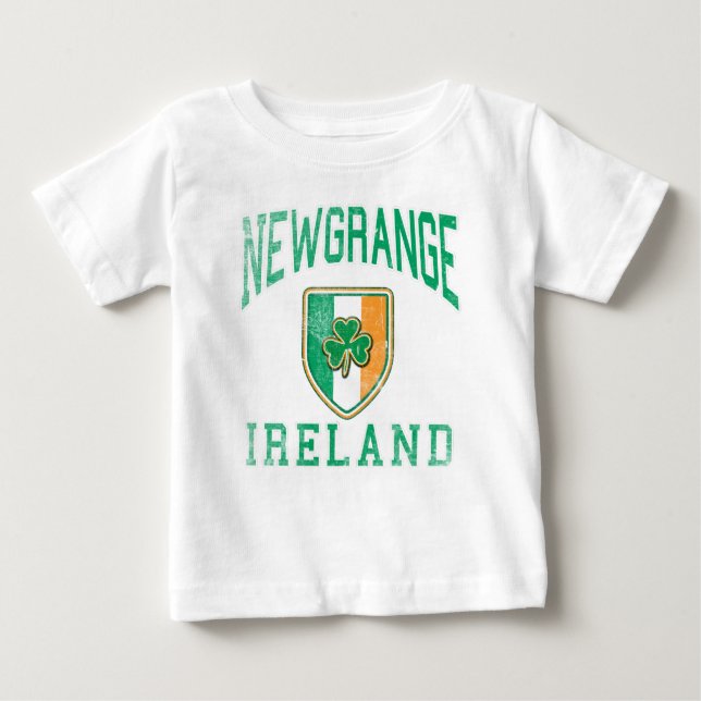 Camiseta Para Bebê NEWGRANGE Irlanda (Frente)
