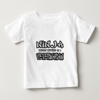 Camiseta Para Bebê Ninja... veterinário