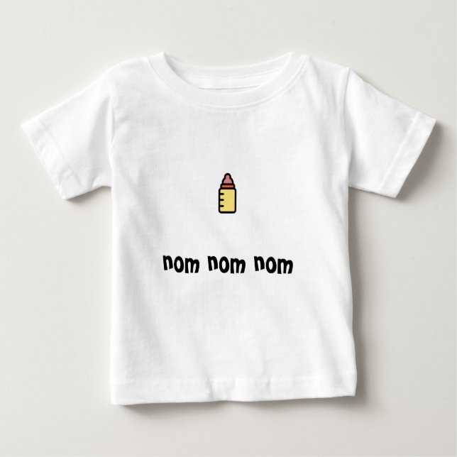 Camiseta Para Bebê nom do nom do nom (Frente)