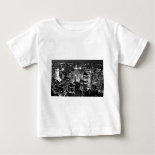 Camiseta Para Bebê Nova Iorque de Manhattan