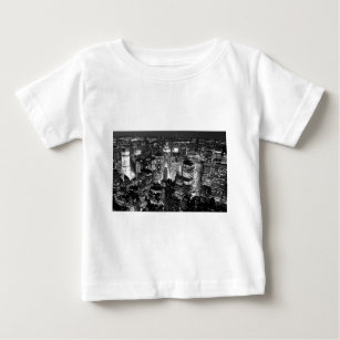 Camiseta Para Bebê Nova Iorque de Manhattan
