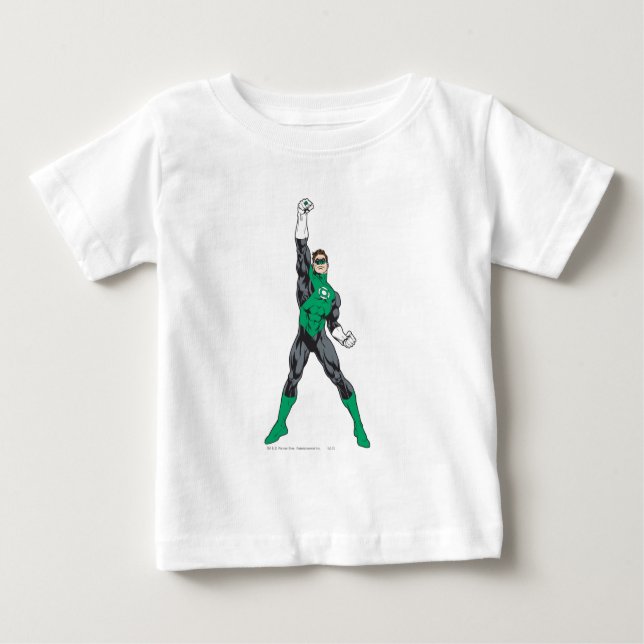 Camiseta Para Bebê Novo Lanterna Verde 2 2 (Frente)