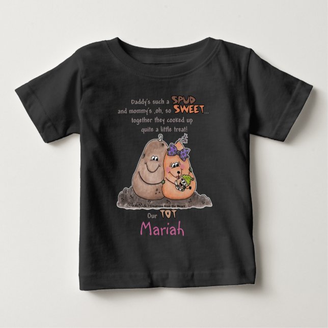 Camiseta Para Bebê Novo Tot (Frente)