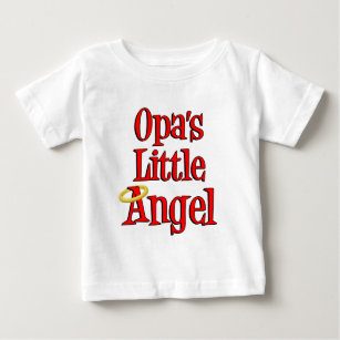 Camiseta Para Bebê O Anjo Pequeno do Opa