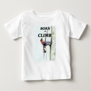 Camiseta Para Bebê O cirurgião da Árvore Aborista presente de anivers