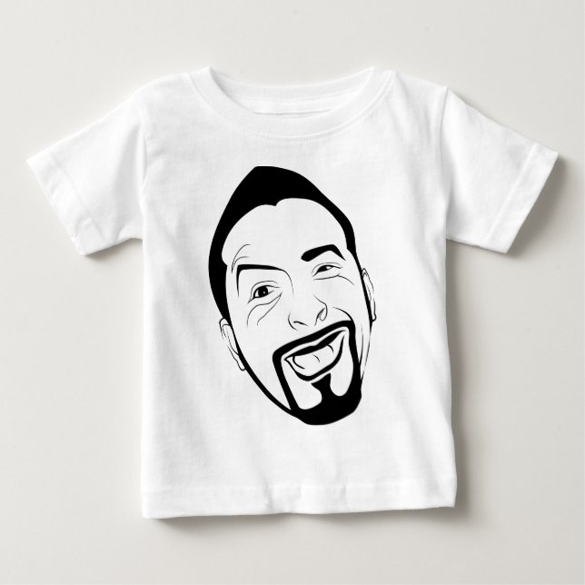 Camiseta Para Bebê O divertido Koksmann (Frente)
