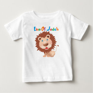 Camiseta Para Bebê O Leão De Judah