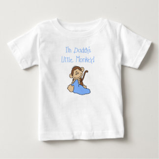 Camiseta Para Bebê O macaco pequeno do pai