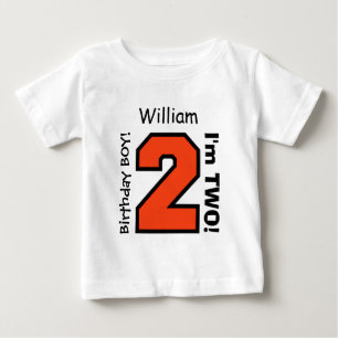 Camiseta Para Bebê ò Número grande A13. dos esportes do aniversári