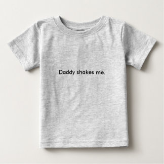 Camiseta Para Bebê O pai agita-me