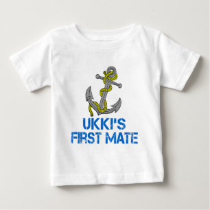 Camiseta Para Bebê O Primeiro Amado de Ukki