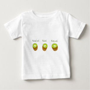 Camiseta Para Bebê O trio do quivi