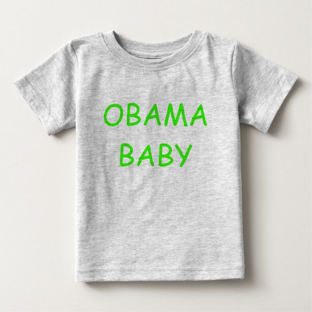 CAMISETA PARA BEBÊ OBAMA BABY BODYSUIT OU (Frente)