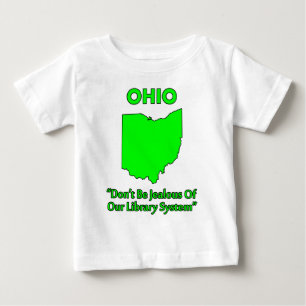 Camiseta Para Bebê Ohio - Não Seja Ciumento Com Nosso Sistema De Bibl