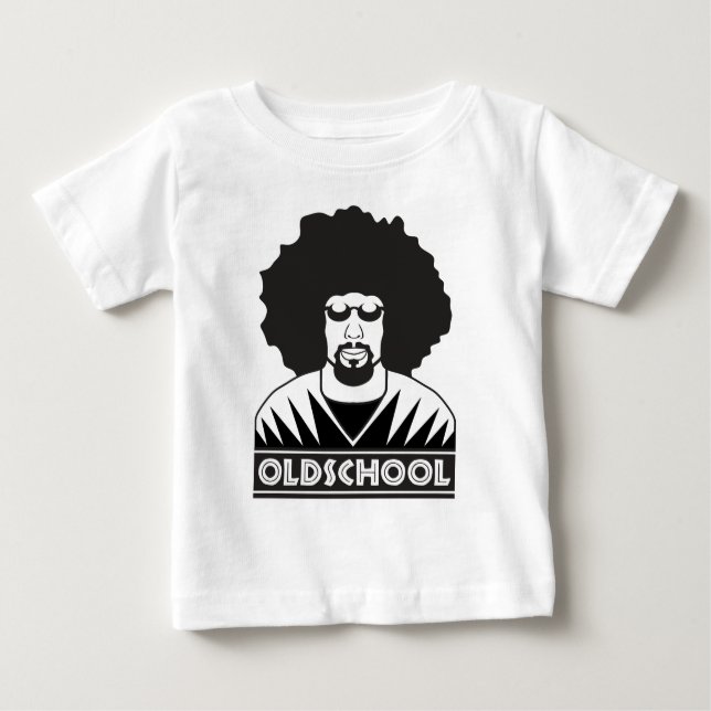 Camiseta Para Bebê Oldschool (Frente)