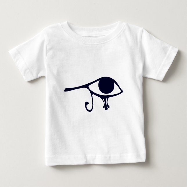 Camiseta Para Bebê Olho Noturno de Horus (Frente)